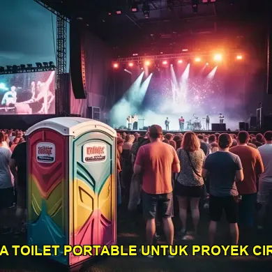 sewa toilet portable untuk proyek ciruas